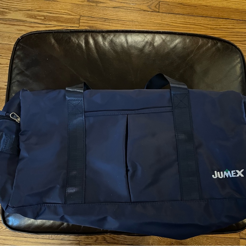 Navy Blue Men's Duffel Bag